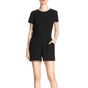 Banana Republic Women's Elegant Black Jumpsuit - Size 4